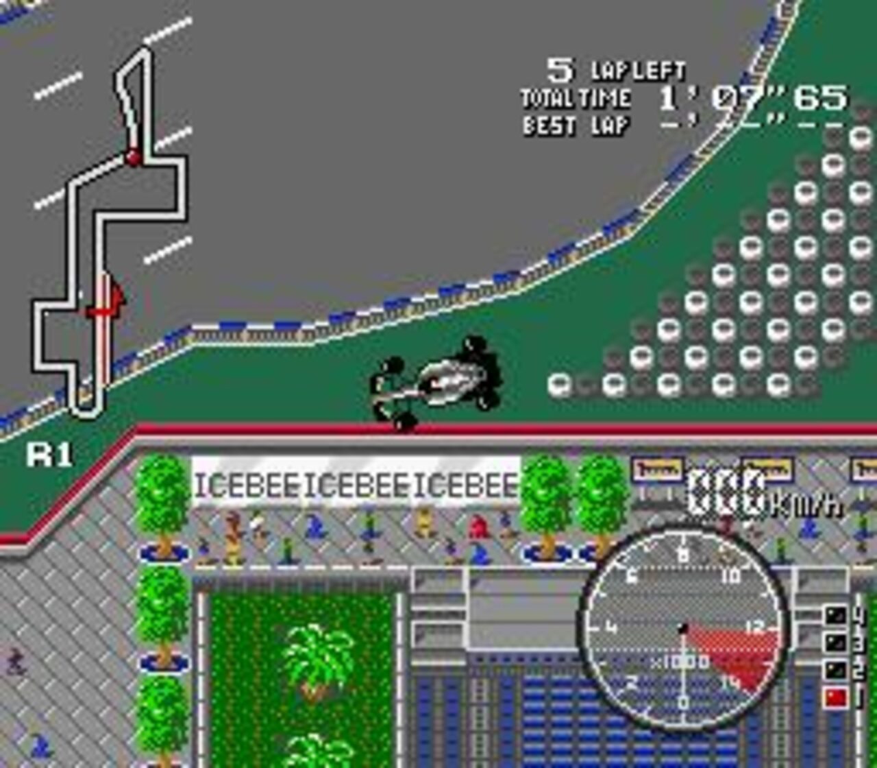 F1 Grand Prix: Nakajima Satoru SEGA Mega Drive