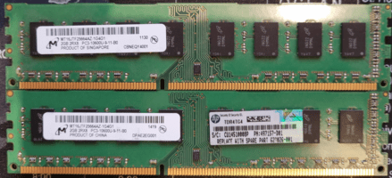 Micron DDR3 1333Mhz DIMM 2GBx2