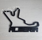 CIRCUITO ALMERÍA decorativo para zona gamer de Formula 1 Moto GP Trazado real