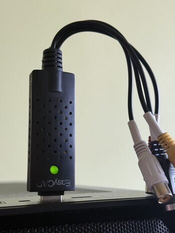 USB analog video adapteris (VHS/VCR to PC)