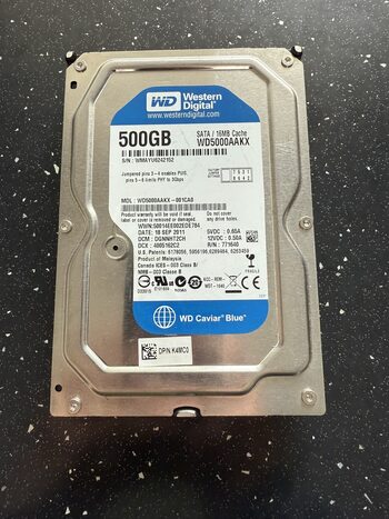 Western Digital Caviar Blue 500 GB HDD Storage
