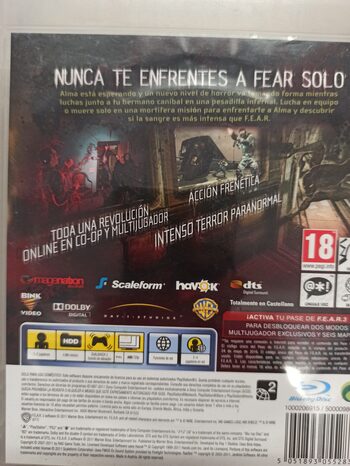 F.E.A.R. 3 PlayStation 3 for sale