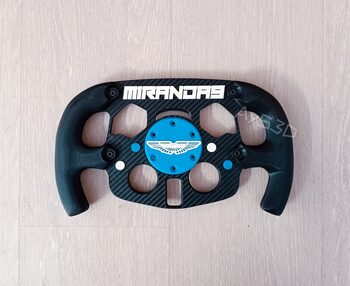 MOD F1 PERSONALIZADO con TU NOMBRE ASTON MARTIN para Volante Logitech G29 y G923