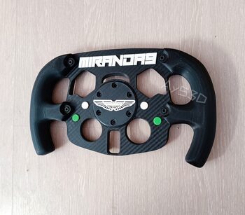 MOD F1 PERSONALIZADO con TU NOMBRE ASTON MARTIN para Volante Logitech G29 y G923