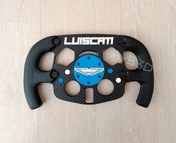 MOD F1 PERSONALIZADO con TU NOMBRE ASTON MARTIN para Volante Logitech G29 y G923