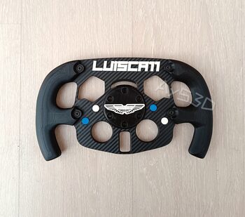 MOD F1 PERSONALIZADO con TU NOMBRE ASTON MARTIN para Volante Logitech G29 y G923