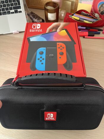 Get Nintendo Switch OLED, Blue & Red, 64GB