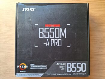 MSI B550-A PRO AMD B550 ATX DDR4 AM4 2 x PCI-E x16 Slots Motherboard