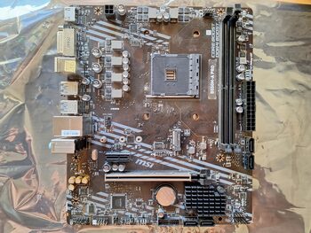 MSI B550-A PRO AMD B550 ATX DDR4 AM4 2 x PCI-E x16 Slots Motherboard