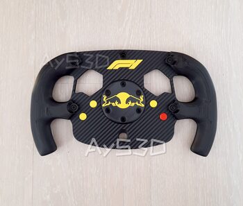 TAPA CENTRAL RED BULL Center Cap xa Volante Logitech G29 G923 G920 G27 Ps y Xbox