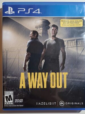 A Way Out PlayStation 4