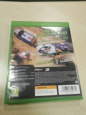 WRC 7 FIA World Rally Championship Xbox One