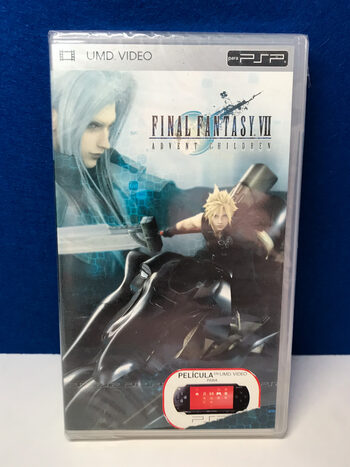 Final Fantasy VII Advent Children película UMD movie PSP COMPLETA España