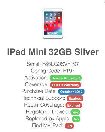 Redeem Apple iPad 6 vnt Veikiantis 