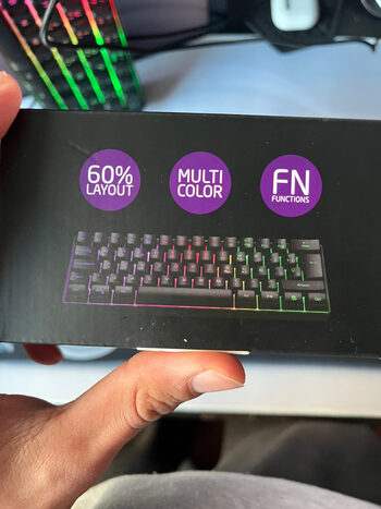 Redeem ISY Teclado de membrana 60% con RGB