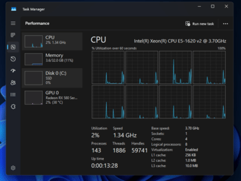 Žaidimų kompiuteris Xeon/Radeon RX 580 8G/32GB DDR3