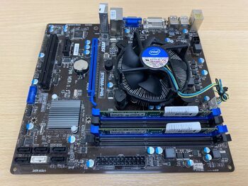 MSI B75MA-P45 Intel B75 Motherboard LGA 1155 Socket 8GB DDR3 USB 3.0 i5-3470 CPU