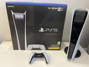 Playstation 5 Digital Edition, Black & White, 825GB+GARANTIJA