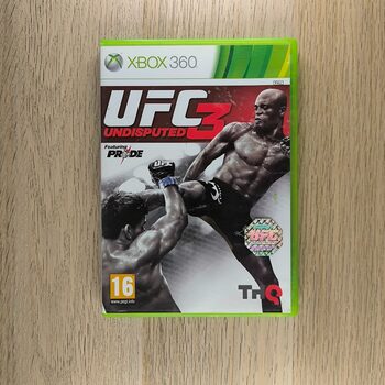 UFC Undisputed 3 Xbox 360 [SOLO CAJA Y MANUAL]