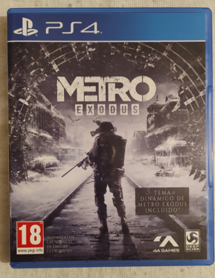 Metro Exodus PlayStation 4