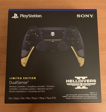 Mando DualSense Edición Limitada Helldivers II, compatible con PS5 y PC.