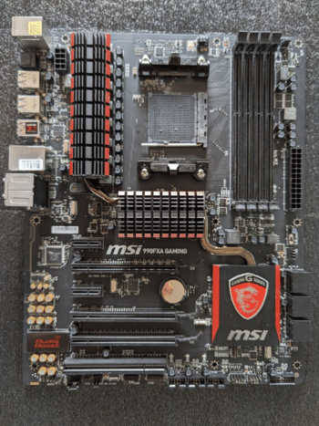 MSI 990FXA-GAMING AMD 990FX ATX DDR3 AM3+ 3 x PCI-E x16 Slots Motherboard