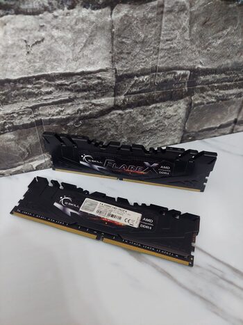 G.Skill Flare X Series 16 GB (2 x 8 GB) DDR4-3200 Black PC RAM