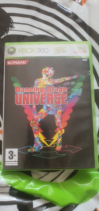 Xbox 360 Valdymo kilimėlis + Dancing Stage Universe žaidimas for sale