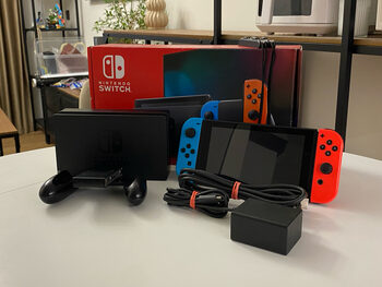 Nintendo Switch V2, 32GB, Neon (23) for sale