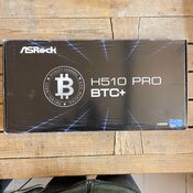 ASRock H510 Pro BTC+ Intel H510 LGA 1200 Carte mère Motinine plokste MB Motherboard Defektuota