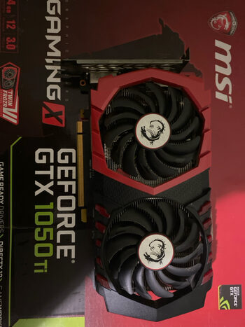 MSI GeForce GTX 1050 Ti 4 GB 1341-1455 Mhz PCIe x16 GPU