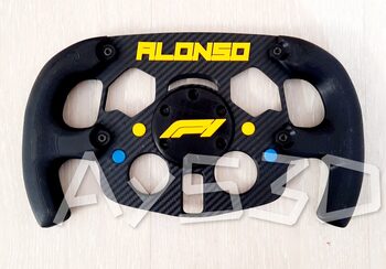 MOD F1 Formula 1 Fernando Alonso para Logitech G29 y G923 ps pc Modelo a elegir