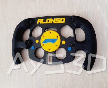 MOD F1 Formula 1 Fernando Alonso para Logitech G29 y G923 ps pc Modelo a elegir