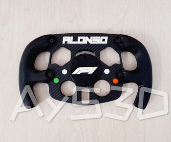 MOD F1 Formula 1 Fernando Alonso para Logitech G29 y G923 ps pc Modelo a elegir