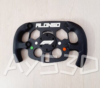 MOD F1 Formula 1 Fernando Alonso para Logitech G29 y G923 ps pc Modelo a elegir