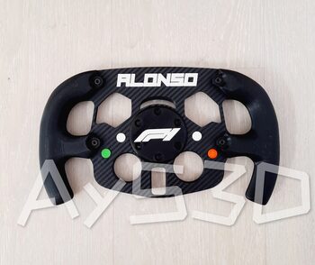 MOD F1 Formula 1 Fernando Alonso para Logitech G29 y G923 ps pc Modelo a elegir