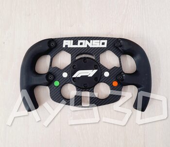 MOD F1 Formula 1 Fernando Alonso para Logitech G29 y G923 ps pc Modelo a elegir