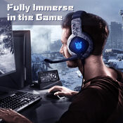  Onikuma K19 Camo White gaming headphones (žaidimų ausinės) for sale