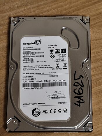 Seagate Barracuda 500 GB HDD Storage