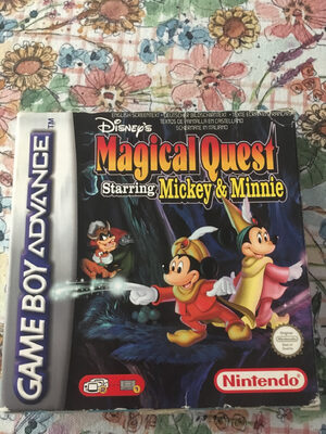 Disney's Magical Quest Starring Mickey & Minnie Game Boy Advance