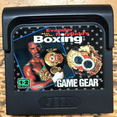 Evander Holyfield's Real Deal Boxing Game Gear