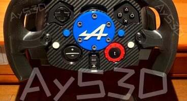 MOD F1 Formula 1 ALPINE para Volante Logitech G29 y G923 de PS PlayStation y vPC for sale