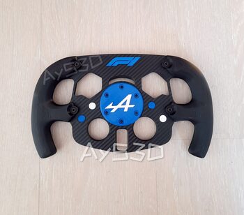 Get MOD F1 Formula 1 ALPINE para Volante Logitech G29 y G923 de PS PlayStation y vPC