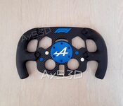 MOD F1 Formula 1 ALPINE para Volante Logitech G29 y G923 de PS PlayStation y vPC