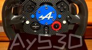 MOD F1 Formula 1 ALPINE para Volante Logitech G29 y G923 de PS PlayStation y vPC