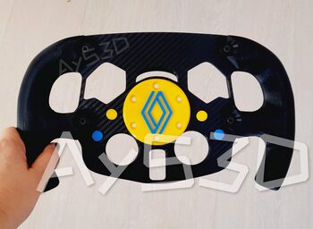 MOD F1 Formula 1 RENAULT para Volante Logitech G29 y G923 de Ps PlayStation y PC