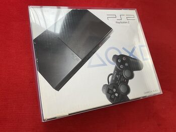 Consola + Caja + Mando + Manuales Playstation 2 Ps2 Charcoal Black Scph-90004 