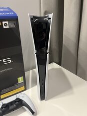 Playstation 5 Slim Digital Edition, Black & White, 825GB+GARANTIJA for sale