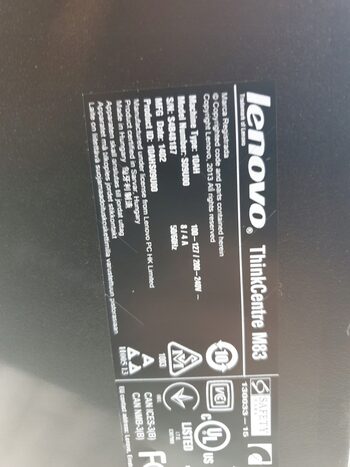 Buy Kompiuteris Lenovo Thinkcentre M83 i3-4130/8GB RAM/128 GB SSD (2178874)