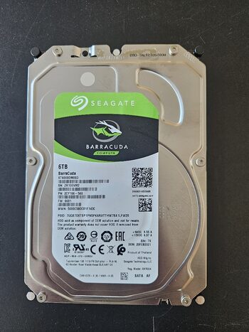 Seagate Barracuda Compute 6 TB HDD Storage